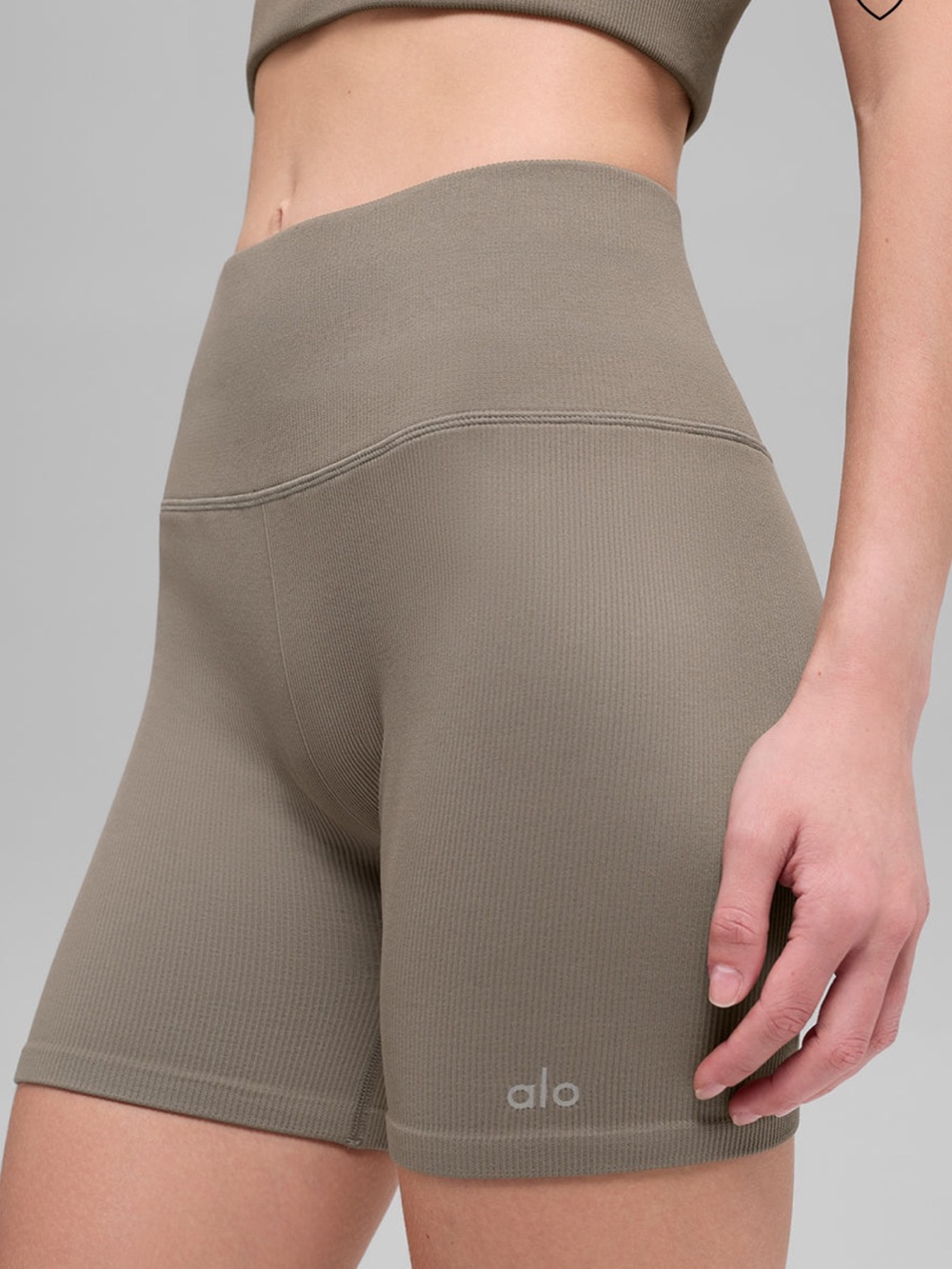 ALO Yoga Ribbed Shorts
